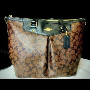 Coach Monogram Large Crossbody/Shoulder Bag